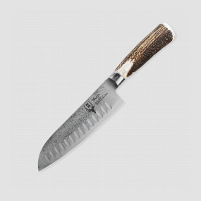 Нож кухонный сантоку 18 см, дамасская сталь, MUELA, Испания, MUELA (Испания)