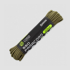 Паракорд 550 olive, 10 м, серия Cord 550, CORD, Россия, CORD (Россия)