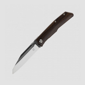 Нож складной Design by Bob Terzuola Ziricote Wood, 9 см, FOX, Италия, Городские EDC-ножи