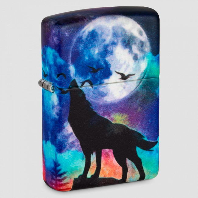 Зажигалка бензиновая Wolf Design, ZIPPO, США