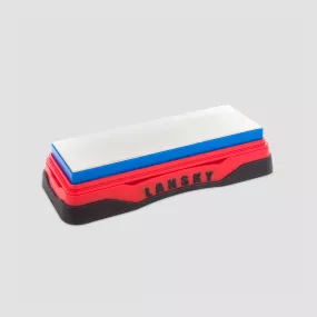 Камень точильный с алмазным напылением, комбинированный Coarse Grit (120) / Fine Grit (600), размер: 4,8 х 29,2 х 14, LANSKY, США, Бруски LANSKY