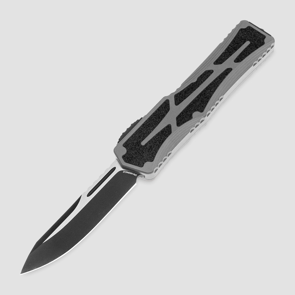 Нож автоматический фронтальный выкидной Colossus, 8,9 см, HERETIC KNIVES, США