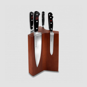 Набор из 6-ти кухонных ножей на подставке из бука, серия Classic, WUESTHOF, Золинген, Германия, Наборы ножей 6 предметов