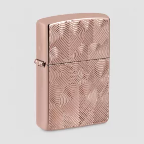 Зажигалка бензиновая Armor Hearts, ZIPPO, США, Зажигалки