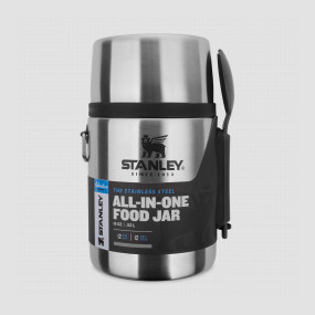 Термос для еды Adventure, объем: 530 мл, цвет стальной, STANLEY, США, Походная посуда