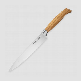 Нож для нарезки, 21 см, серия Ergo Line Olive, BERGER CUTLERY, Германия, BERGER CUTLERY (Германия)