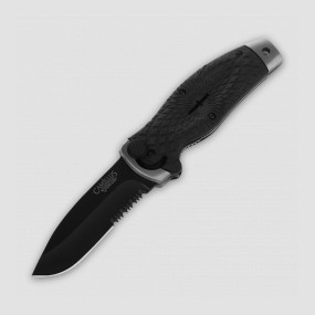 Нож складной Cuda Sarkis, 9,0 см, материал клинка: сталь Aus 8, материал рукояти: TPE Thermoplastic Elastomer, CAMILLUS, США, CAMILLUS (США)