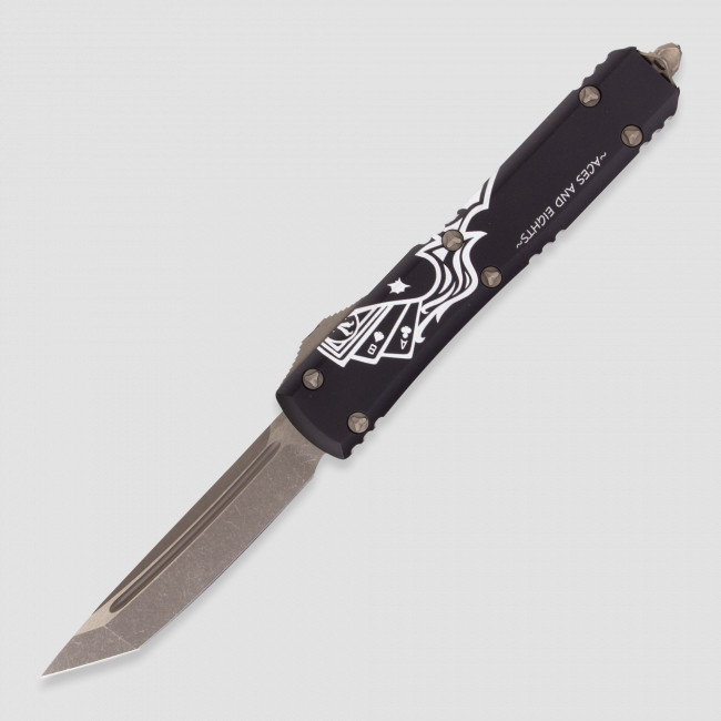 Нож автоматический фронтальный выкидной Ultratech, 8,7 см, MICROTECH, США