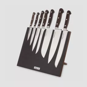 Набор кухонных ножей, 7 штук, на магнитной подставке ComposeEat, серия Classic Smoked Oak, BERGER CUTLERY, Германия, Classic Smoked oak BERGER CUTLERY