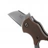 Нож складной - брелок Mini-Ta Coyote Brown, 2,5 см, FOX, Италия_00797380038651353734.jpg