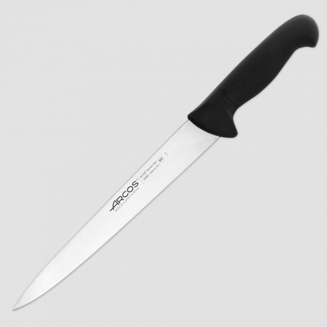 Нож кухонный для разделки 25 см, рукоять - черная, серия 2900, ARCOS, Испания