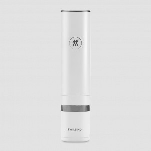 Мельница электрическая для соли/перца, керамика, пластик, белый, ZWILLING J.A. HENCKELS, Германия, Аксессуары кухонные ZWILLING