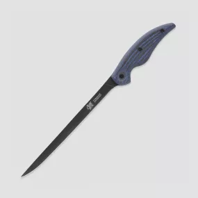 Нож с фиксированным клинком  Cuda 9 Black Titanium Bonded, 22,8 см, CUDA, США, Ножи рыбацкие
