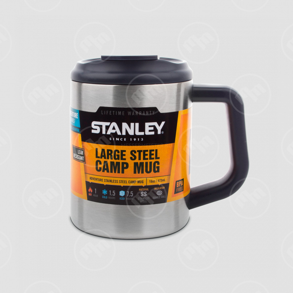 Термокружка Adventure, объем: 0,47 л, размер: 13,5 x 9,5 см, цвет: синий, STANLEY, США