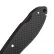 Нож складной Toun Ihara Folder, AUS-8 Damascus Blade, Carbon Fiber Handles, HIKARI, Япония_00788560073810074532.jpg