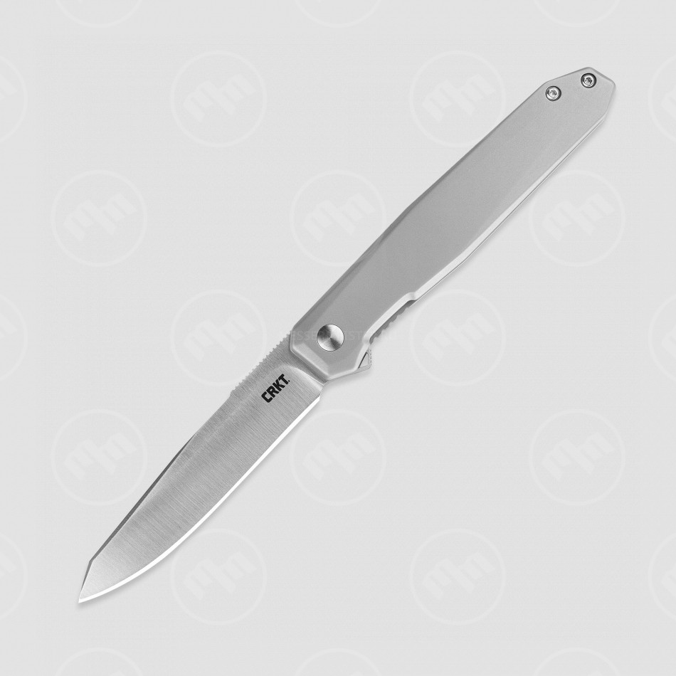 Нож складной полуавтоматический Facet Silver, 8,6 см, CRKT, США