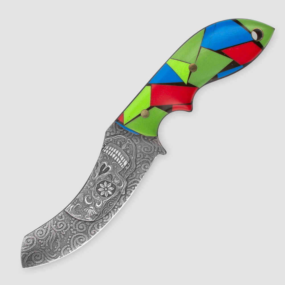 Нож с фиксированным клинком Кондрат, 10 см, ВОЛЧИЙ ВЕК, Россия