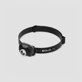 Фонарь налобный светодиодный Solidline SH3, цвет черный, серый, LED LENSER, Германия, Налобные фонари LED LENSER