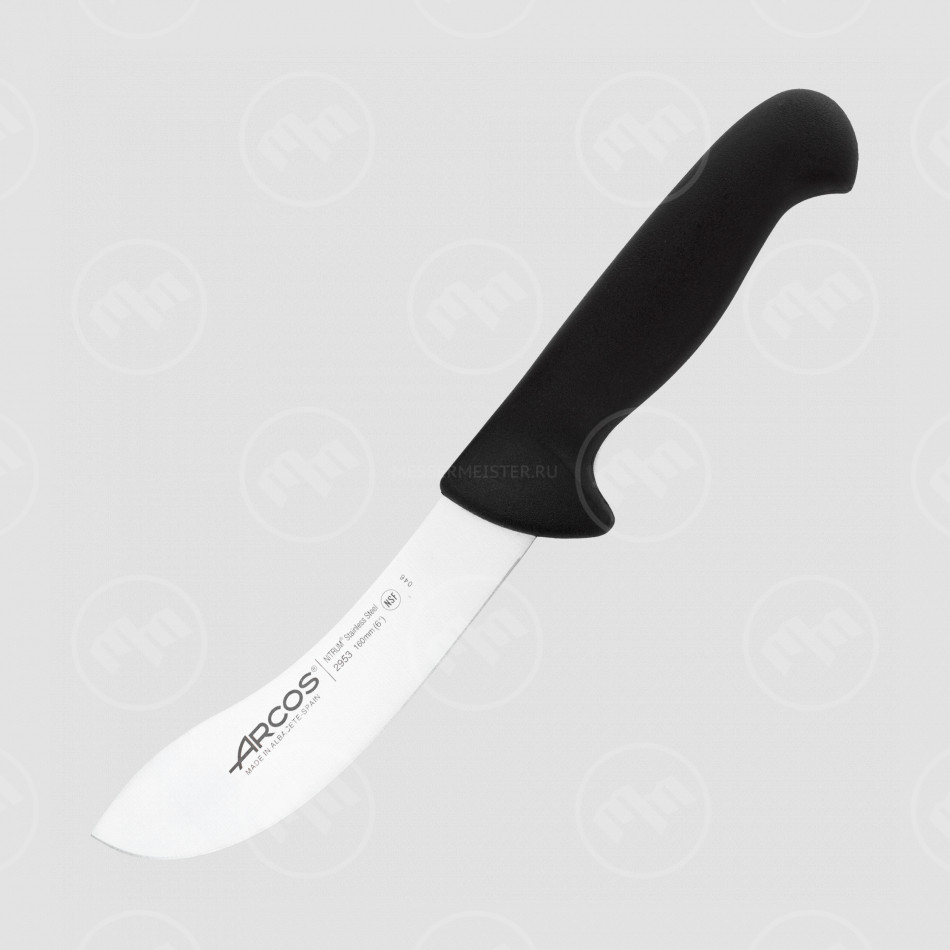 Нож кухонный для разделки 16 см, рукоятка - черная, серия 2900, ARCOS, Испания