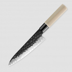 Нож кухонный поварской Шеф, 18 см, серия Hammered Finish, TOJIRO, Япония, Кухонные ножи TOJIRO