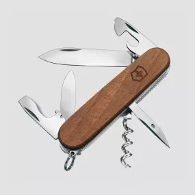 Нож швейцарский многофункциональный складной Spartan Wood, 10 функций, 7 см, VICTORINOX, Швейцария, Швейцарский нож