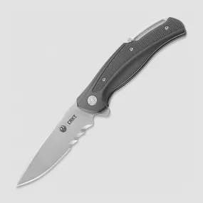 Нож складной Ruger Knives Windage Veff Serrations, 9,6 см, CRKT, США, Ножи складные и с фиксированным клинком