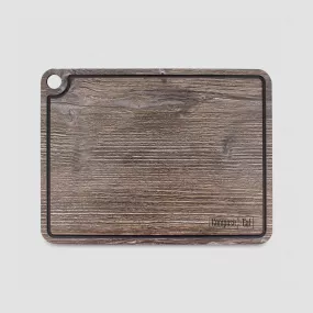 Доска композитная разделочная с желобом, 33x25 см, дуб прованс, серия Elegance, ComposeEat, Россия, COMPOSE EAT (Россия)