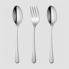 Набор столовых приборов для сервировки, 3 предмета, серия Iona Bright, ROBERT WELCH, Великобритания, Столовые приборы и сервировка