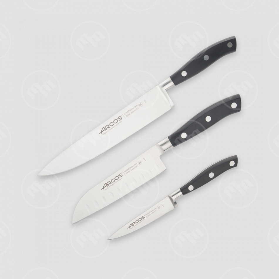 Набор из 3-х кухонный ножей, серия Riviera, ARCOS, Испания