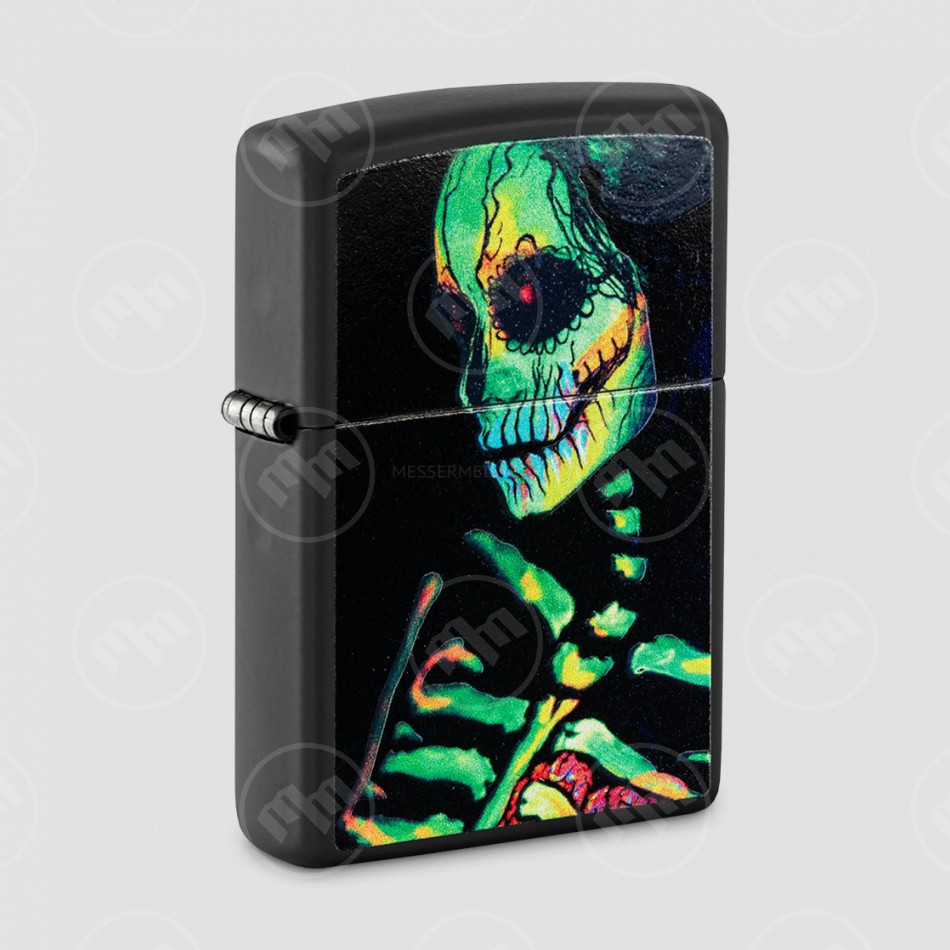 Зажигалка бензиновая Skeleton Design, ZIPPO, США