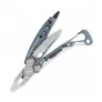 Мультитул Skeletool, 7 инструментов, цвет синий, LEATHERMAN, США видео продукта