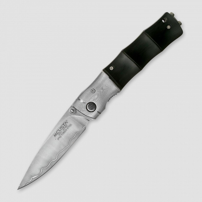 Нож складной Shinra Mixture Bamboo, 7,1 см, MCUSTA, Япония