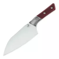 Нож поварской кухонный Сантоку, 15 см, MICROTECH, США видео продукта