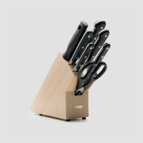 Набор кухонных ножей 7 предметов в подставке, серия Classic, WUESTHOF, Золинген, Германия, Подарочный набор кухонных ножей