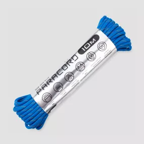 Паракорд 550 световозвращающий blue, 10 м, серия Cord 550, CORD, Россия, Паракорд 550 CORD