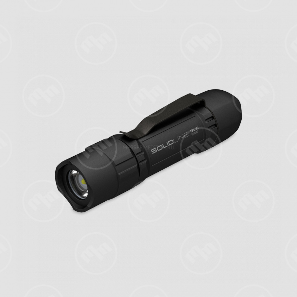 Фонарь светодиодный Solidline SL6, цвет черный, LED LENSER, Германия