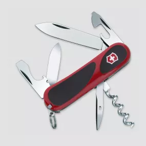 Нож швейцарский многофункциональный складной Evolution 10 13 функций, 6.5 см, VICTORINOX, Швейцария, Швейцарский нож