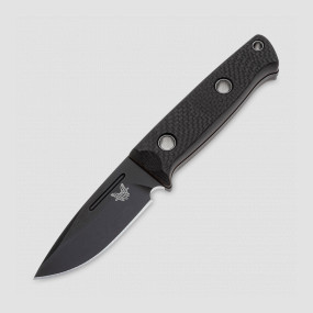 Нож с фиксированным клинком Bushcrafter Mini, 8,6 см, BENCHMADE, США, Американские охотничьи ножи