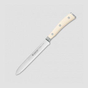 Нож кухонный для бутербродов 14 см, серия Ikon Cream White, WUESTHOF, Золинген, Германия, WUESTHOF (Германия)