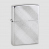 Зажигалка ZIPPO Classic с покрытием Brushed Chrome, латунь/сталь, серебристая, матовая, ZIPPO, США
