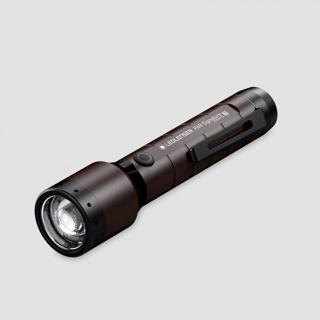 Фонарь профессиональный светодиодный, цвет: коричневый (502189), LED LENSER, Германия