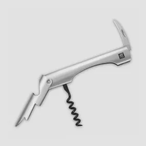 Штопор сомелье, 15 х 8 х 2,5 см, нержавеющая сталь, ZWILLING J.A. HENCKELS, Германия, Штопор-нарзанник
