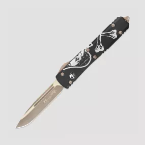 Нож автоматический фронтальный выкидной Ultratech, 8,7 см, MICROTECH, США, Нож выкидной автоматический