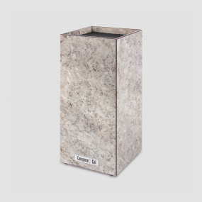 Подставка универсальная для кухонных ножей, 10х10х23 см, мрамор серый, композитный материал, серия Everyday, ComposeEat, Россия, Подставки для ножей