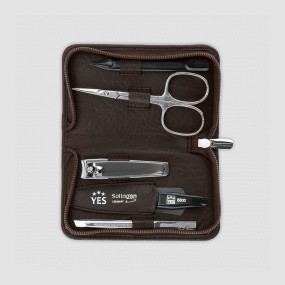 Набор маникюрный в кожаном футляре, 5 предметов, YES, Германия, YES (Германия)