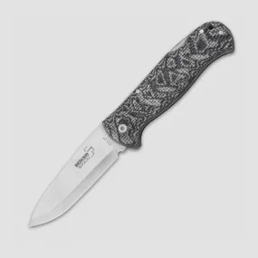Нож складной Spain Bushcraft Granito, 9,5 см, BOKER, Германия, Перочинные ножи