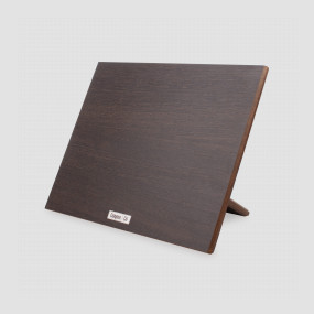 Подставка магнитная для 8 кухонных ножей, 32х26 см, венге, композитный материал, серия Magneto, ComposeEat, Россия, Подставки для ножей