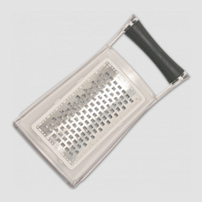 Металлическая терка из нержавеющей стали с контейнером, нержавеющая сталь/пластик, серия Technicus Square, WESTMARK, Германия, WESTMARK (Германия)