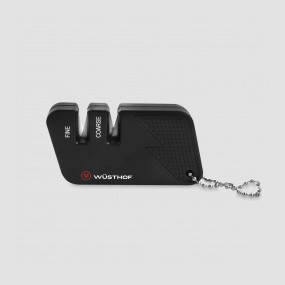 Точилка для ножей, двухуровневая, карманная, цвет черный, серия Sharpeners, WUESTHOF, Золинген, Германия, Точилки механические