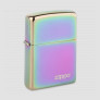 Зажигалка ZIPPO Classic с покрытием Spectrum, латунь/сталь, разноцветная, глянцевая, ZIPPO, США